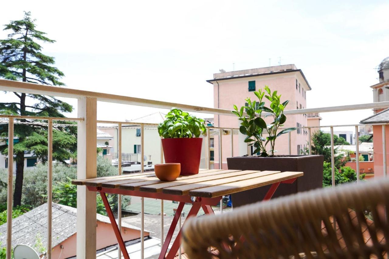 Апартаменты The Little House Of Gio And Gaia Gaslini And Sea Генуя Экстерьер фото
